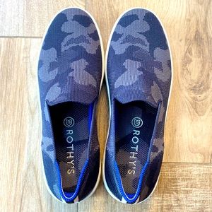 Rothy’s Gray Camo Sneakers Size 8